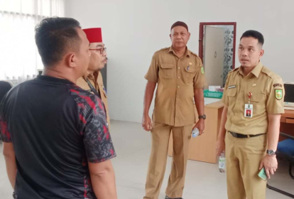 Goriau Kantor Bappeda Riau Diduga Sengaja Dibakar Oleh Seseorang