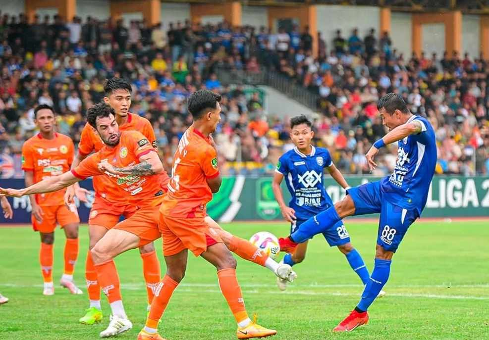 GoRiau Ditahan Persiraja Banda Aceh 1 1 PSPS Pekanbaru Gagal Menang