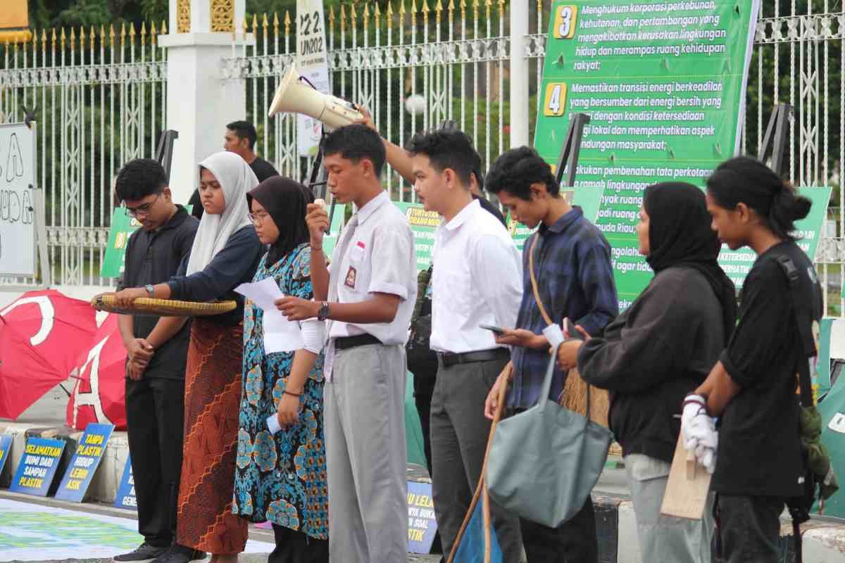 Goriau Suara Orang Muda Riau Kota Bertuah Pekanbaru Harus Bebas Sampah