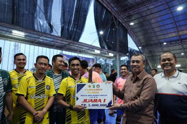 Pererat Silaturahmi, Purna Praja dan Praja IPDN Gelar Turnamen Futsal