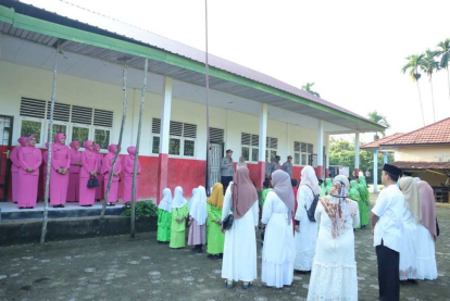 GoRiau Sekolah Hampir Ambruk di Inhu Jadi Lokasi Perdana Program Makan Bergizi Gratis