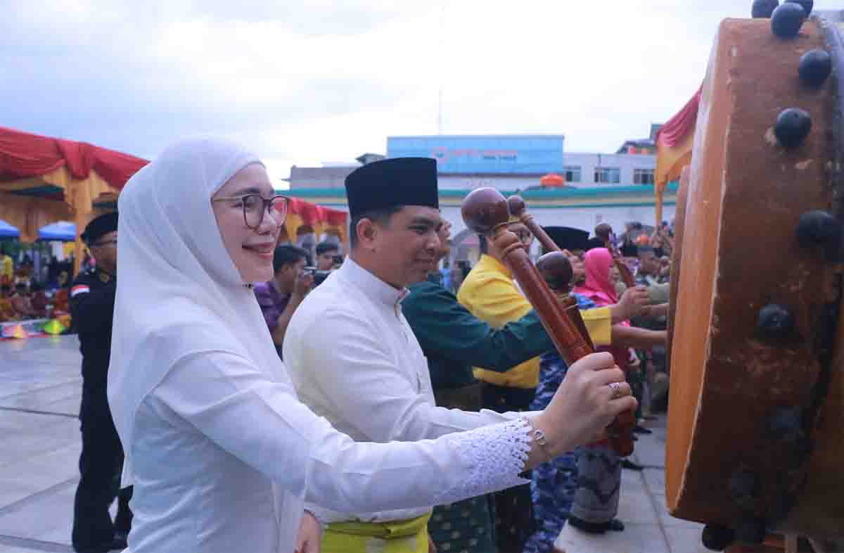 Tradisi Petang Megang Sambut Ramadhan di Pekanbaru Berlangsung Khidmat