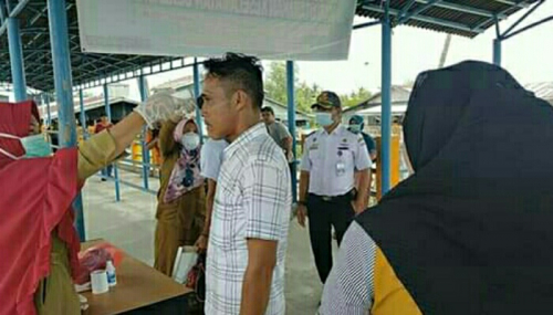 Angkutan Umum Pelalawan Diminta Sediakan Hand Sanitizer