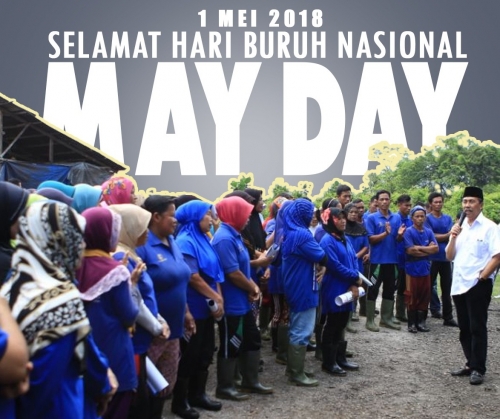 Ini Janji Syamsuar - Edy Nasution untuk Buruh di Riau