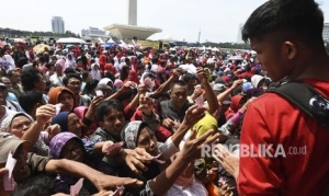GoRiau Panitia Bagi-bagi Sembako Gratis di Monas Akui Salahi Izin yang Diberikan Pemprov DKI