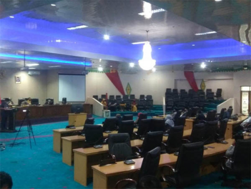 Faisal Memaklumi Rapat Paripurna LKPJ Bupati Kampar 2019 Hanya Dihadiri Sejumlah Anggota DPRD