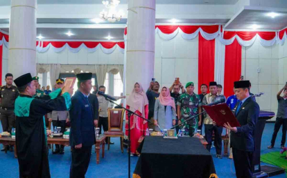 Ahmad Yuzar Dilantik Sebagai Pj Sekda Kabupaten Kampar