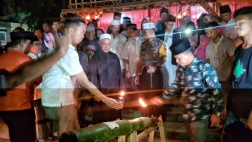 Festival Lampu Colok dan Meriam Bambu di Kepulauan Meranti Resmi Dibuka