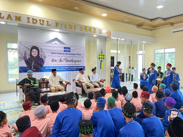 Ratusan Anak Yatim Doakan Ani Yudhoyono, Agung: Semangatnya Masih Hidup dalam Sanubari