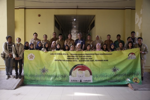 Berhasil di Sektor Pertanian, Puluhan Mahasiswa UGM Yogyakarta Pilih Siak untuk KKN - PPM