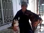 GoRiau Ucapkan Selamat Idul Fitri Sambil Mandikan Anjing, Wanita Malaysia Ditangkap Polisi