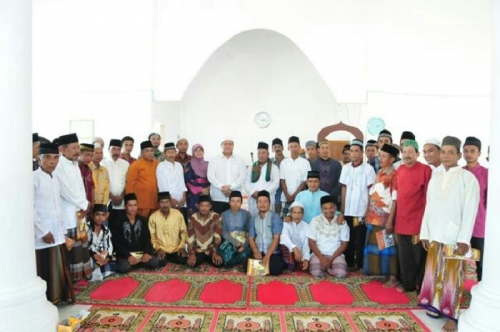Diakhir Masa Jabatan, Bupati Inhu Resmikan Mesjid Darussalam Desa Pematang Jaya