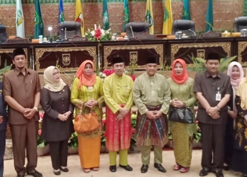 DPRD Provinsi Riau Umumkan Syamsuar - Edy Nasution Pemenang Pilgubri 2018