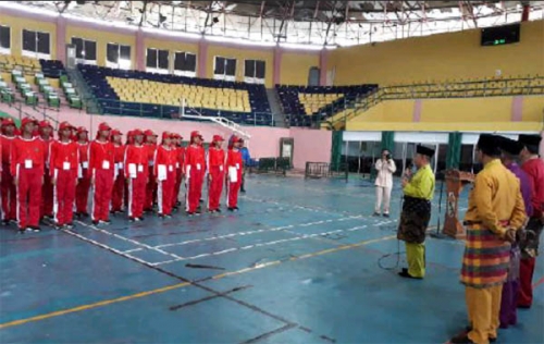 33 Anggota Paskibra Pelalawan Mulai Jalani Masa Pelatihan