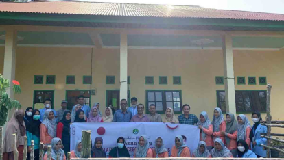 GoRiau Universitas Riau Perang Melawan TBC di Desa Kasang Limau Sundai