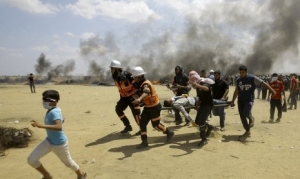 GoRiau Bentrok dengan Militer Israel, 180 Warga Palestina Terluka, 1 Bocah Kritis