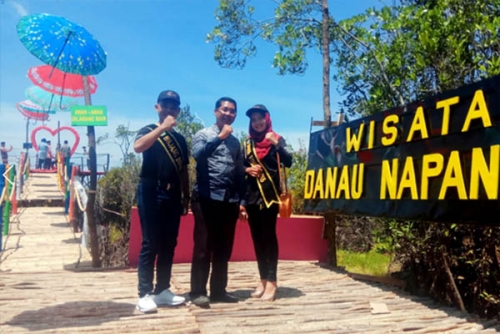 Rokan Hilir Punya Objek Wisata Baru, Namanya Danau Napangga, Kalau Hari Libur Bisa Dikunjungi 2.000 Wisatawan