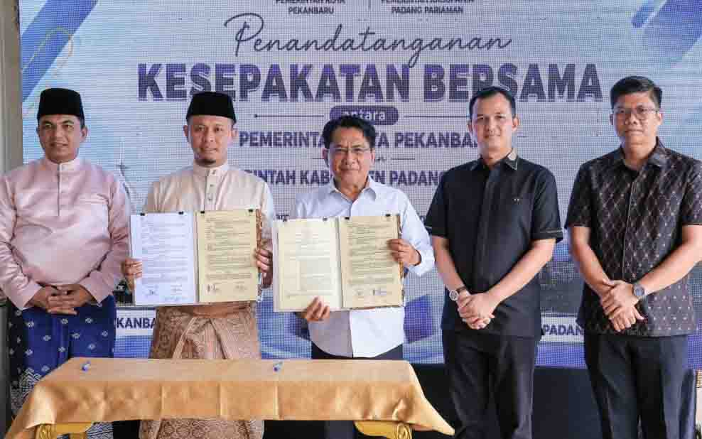 Pemko Pekanbaru dan Padang Pariaman Sepakati Kerja Sama Lintas Sektor