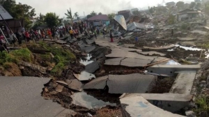 GoRiau Tanah dan Lumpur Bergerak Telan Banyak Rumah dan Pohon Usai Gempa 7,4 SR, Begini Penjelasan BNPB