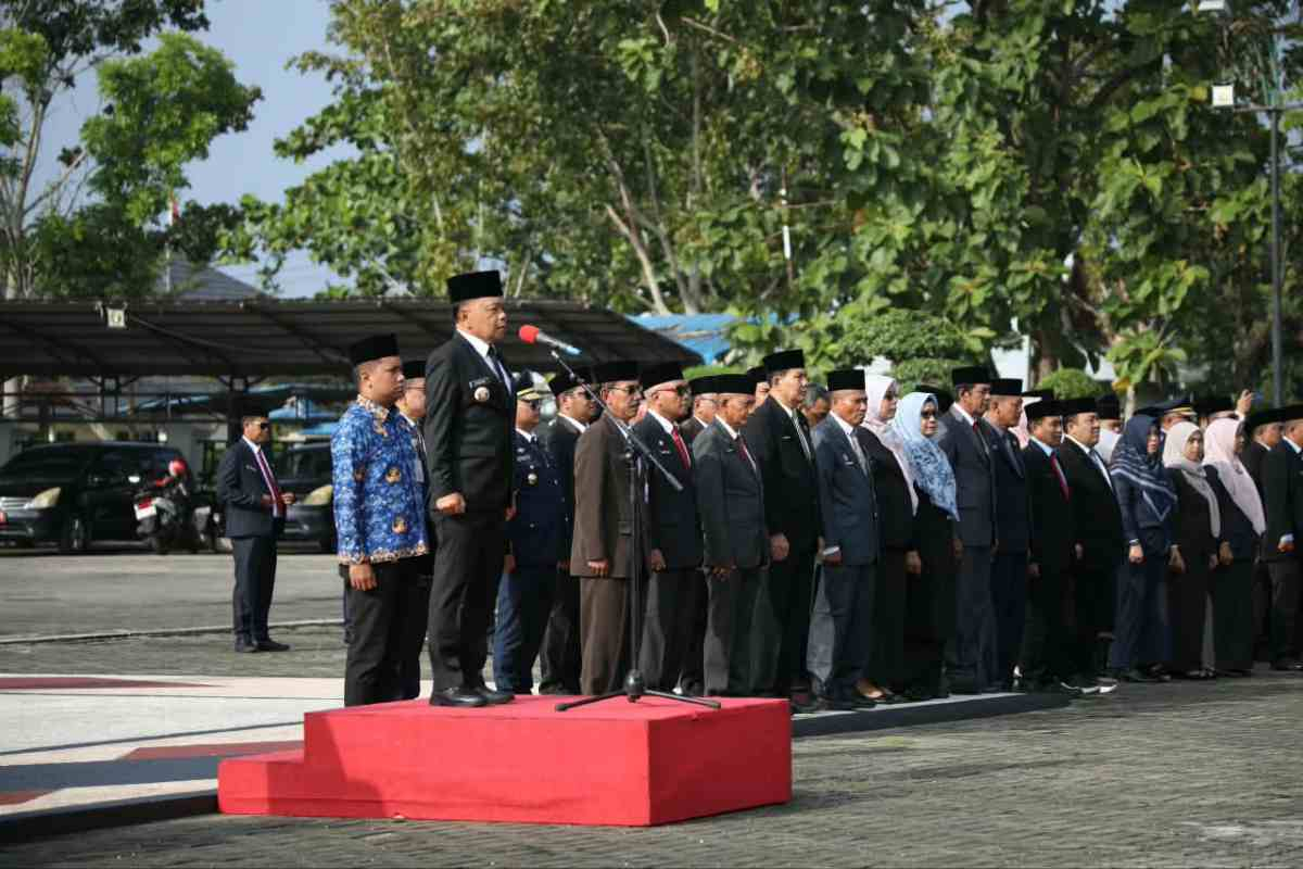 Pimpin Upacara Kesaktian Pancasila, Bupati Meranti Minta ASN Tingkatkan Pelayanan Publik