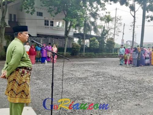 Wagubri Edy Nasution Sidak Kantor Badan Kesbangpol Riau, ASN dan THL Banyak Bolos Kerja