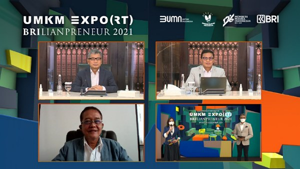 Hadirkan Brilianpreneur 2021, BRI Majukan UMKM Indonesia ke Kancah Dunia