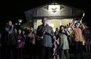 GoRiau Begini Cara SBY dan Keluarganya Rayakan Malam Tahun Baru