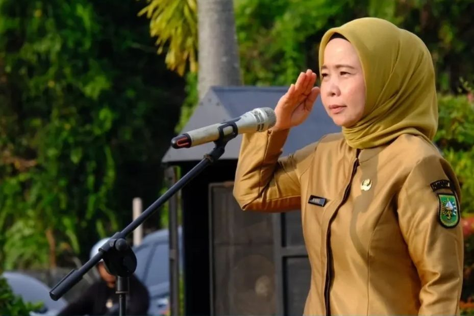 Pimpin Apel Perdana, Ninno Wastikasari Tekankan Pencapaian Target Pendapatan Daerah Riau