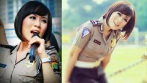 GoRiau Polwan Cantik Ini Ternyata Anak Tukang Ojek