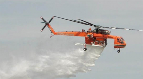 Api Mulai Berkobar di Riau, Kementerian LHK Kirim Satu Helikopter Water Bombing ke Riau