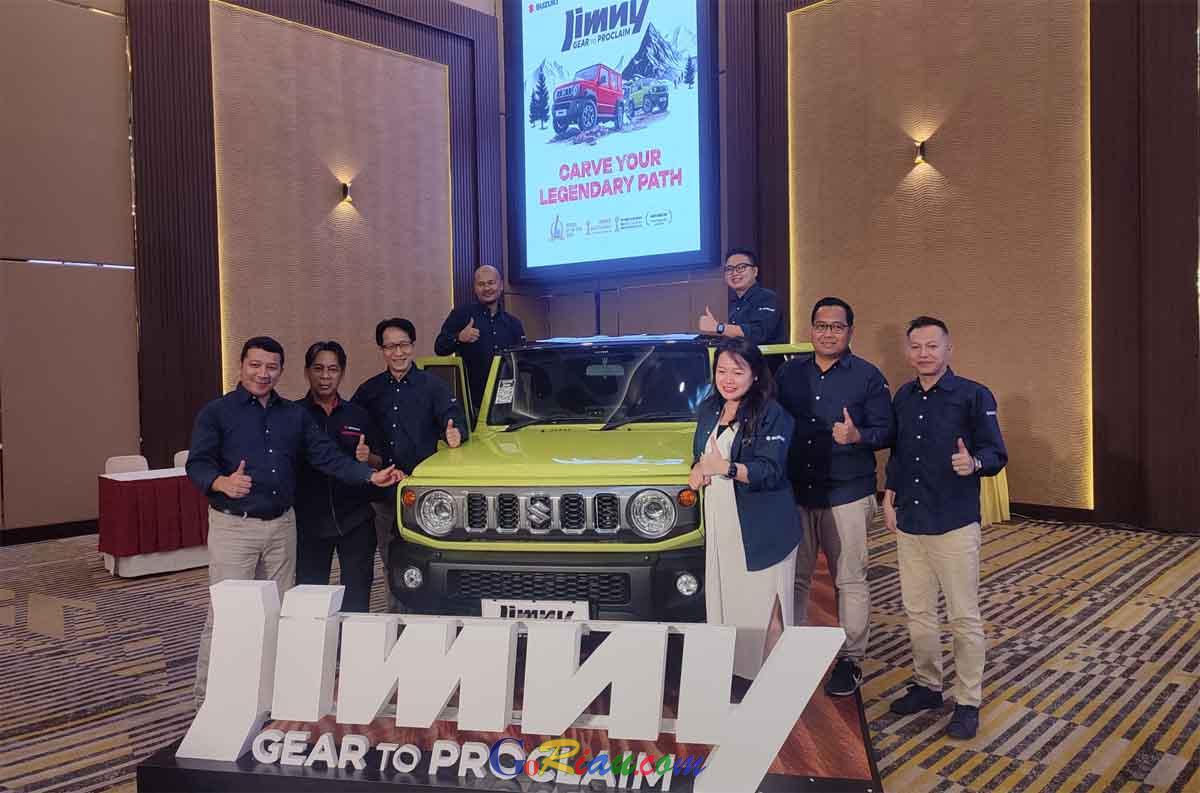 Beri Kemudahan untuk Pecinta Mobil Legendaris, Suzuki Jimny 5-Door Resmi Meluncur di Pekanbaru