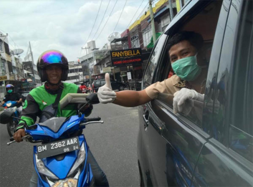 Lawan Pandemi Virus Corona, ASN Pemprov Riau Bersedekah