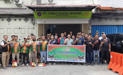 GoRiau 1.200 Jukir di Kota Pekanbaru Dapat Paket Sembako Jelang Lebaran 2024