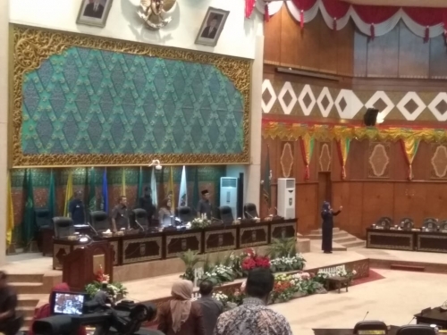 DPRD Riau Gelar Rapat Perdana Usai Pemilu 2019