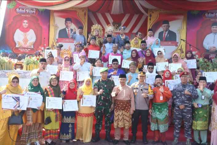 Berpakaian Melayu, Peringatan Hardiknas di Bengkalis Khidmat