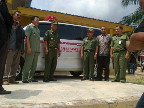 Posyandu Mekar Jaya Satu Dapat Bantuan Mobil Ambulance