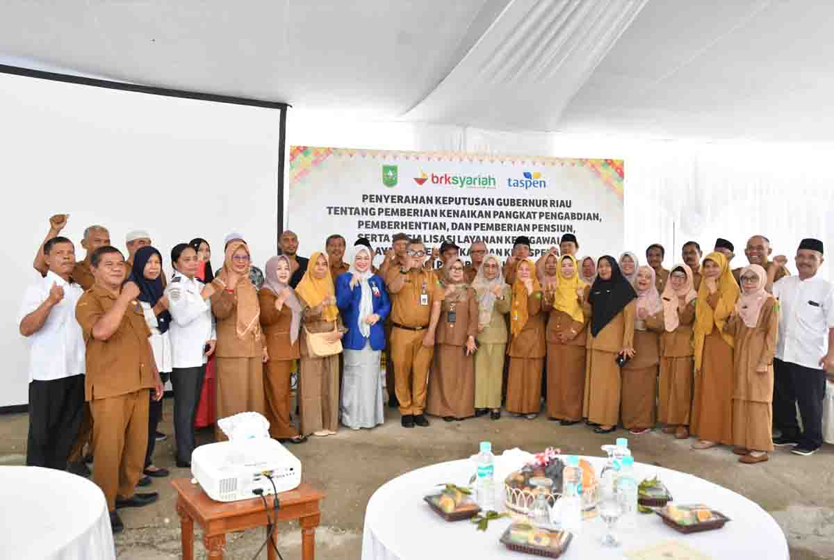 BKD Riau Bersama BRK Syariah dan PT Taspen Sosialisasikan Layanan Perbankan dan Ketaspenan