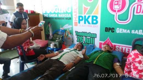 PMI Masih Kekurangan Stok Darah, Ketua DPRD Inhil Ajak Masyarakat Rutin Lakukan Donor Darah