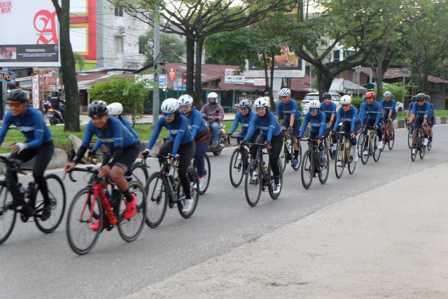 Dari Olahraga hingga Naik Podium Juara, Komunitas Sepeda WOW dan BAPOW Pekanbaru Banyak Lahirkan Atlet Berprestasi