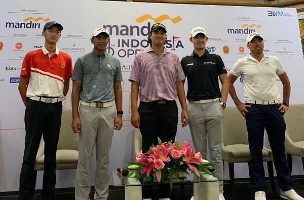 Bintang Golf Asia Ramaikan Mandiri Indonesia Open 2022