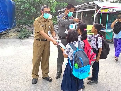 Hari Ini Kualitas Udara Berbahaya, 12.500 Masker Disebarkan di Mandau dan Pinggir, Berikut Harapan BLH Bengkalis
