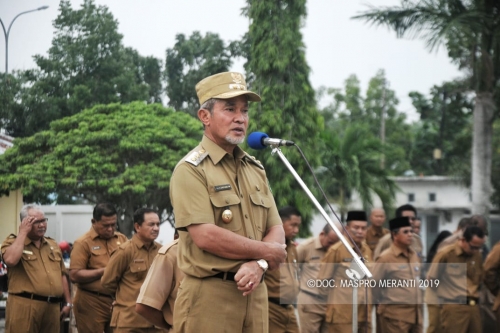 Wabup Said Hasyim Intruksikan BKD untuk Memproses Pegawai yang tidak Ikut Upacara Senin