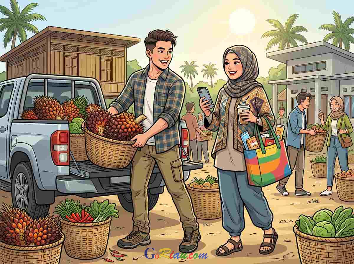 Harga Jual Panen Membaik, Daya Beli Petani Riau Agustus 2026 Terkerek Naik