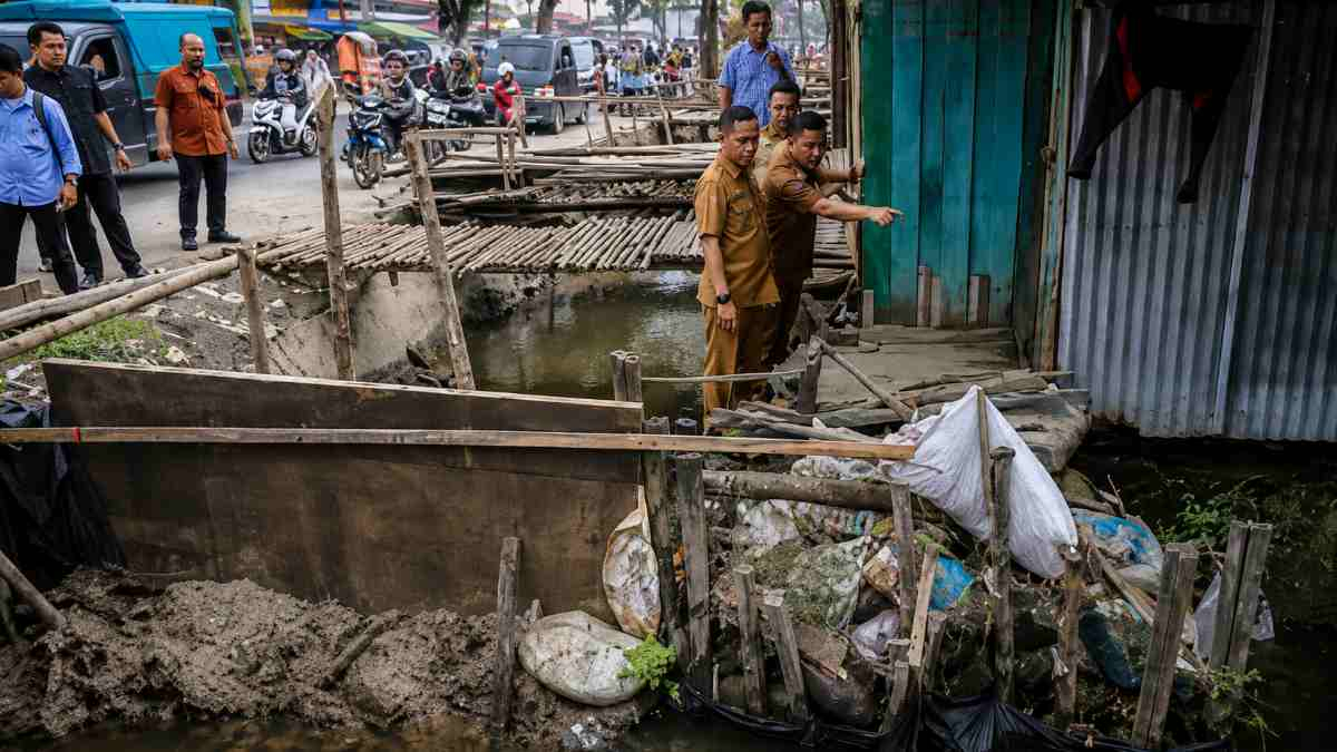Kebut Solusi Banjir Arifin Achmad, Pemkot Pekanbaru Bangun Drainase Baru di Jalan Paus