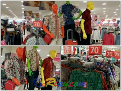 Di Hari Batik Ini, Matahari Mancy Duri Berikan Diskon 75 Persen