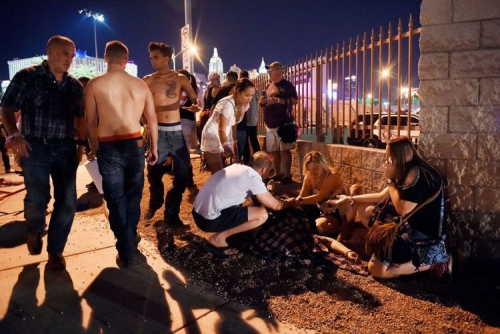 Korban Tewas Penembakan Brutal di Las Vegas Sudah 50 Orang