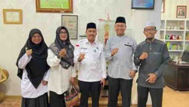Kakan Kemenag Pekanbaru Terima Kunjungan Perwakilan Kamad Aliyah Swasta