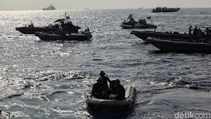 GoRiau Mesin Lion Air JT 610 Ditemukan Pasukan Katak TNI AL, Begini Kondisinya
