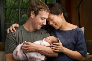 GoRiau Istri Melahirkan, Mark Zuckerberg Sumbangkan 99 Persen Saham Facebook untuk Amal
