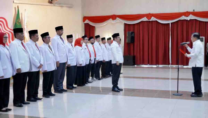GoRiau Jusuf Kalla Lantik Pengurus PMI Riau Periode 2024-2029, Fokus pada Misi Kemanusiaan